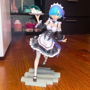 Rem figurine from Re:Zero.
